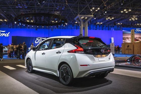Sem gasolina, com uma autonomia de 180 milhas para viagens locais no 2024 Nissan Leaf S hatchback carros de energia nova