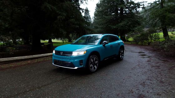 Novo carro Ev 2024 Honda Prologue EV Crossover com uma posição baixa e larga, uma distância entre eixos longa