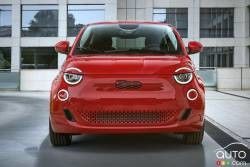 2024 FIAT 500e FWD Mini carros elétricos 42kwh bateria com 94mph velocidade máxima