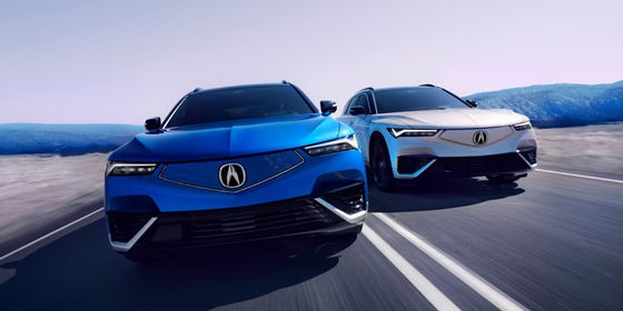 carro elétrico de alto desempenho 2024 Acura ZDX A-espec com 340 cavalos de potência 325 milhas de alcance