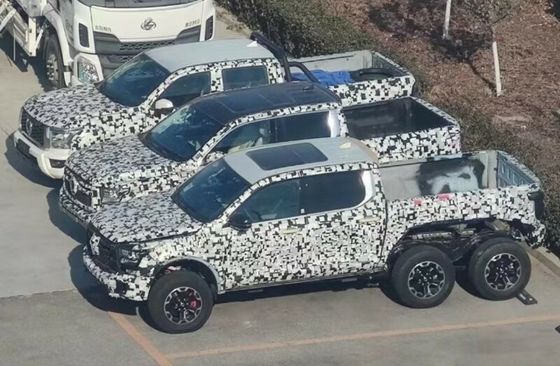 Grande Muralha Shanhai Canon pick-up EV Carros O Rei dos pick-ups chineses