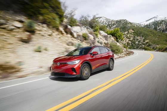 201 cavalos de potência RWD até 290 milhas EPA alcance em 2024 Volkswagen ID4 carros elétricos puros