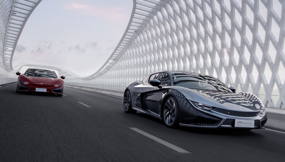 2024 Mullen GT Pure Electric Sports Car com 380km de alcance 4.2s 0-100km/h Aceleração