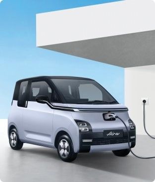 Novos mini carros elétricos Wuling Air ev RHD Air EV vem com motor elétrico de 30/50 kW 200/300km RANGES