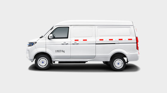 SRM 2023 Good Luck Edição Padrão Box Container Electric Mini Cargo Van com 248km de alcance e porta deslizante e grande espaço