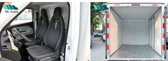 Neomor D05 microcarto eléctrico foca no campo da distribuição de logística urbana, vedação & van versio