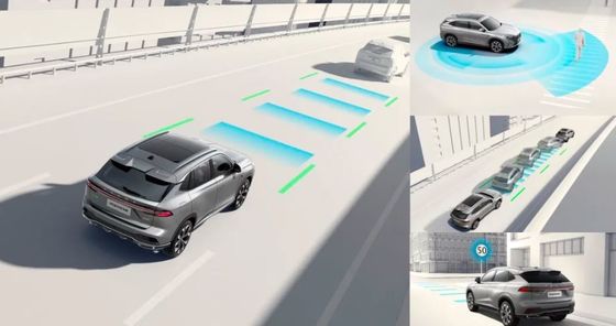 2023 Carro elétrico mais vendido da China de 5 portas e 5 assentos com 500 km de autonomia Roewe ERX 5 SUV Carro híbrido @ velocidade máxima 200 km/h