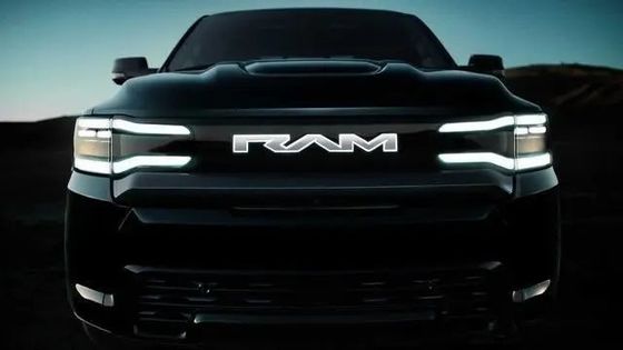 Todo elétrico Ram 1500 REV com emissões zero com referências excepcionais em reboque, um alcance de 350 milhas em bateria de 168kwh
