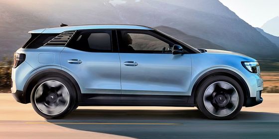 Crossover elétrico puro Ford Explorer com WLTP 380km alcance 9sec aceleração 0-100km/h