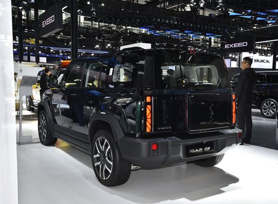 Pré-venda Trendy Box SUV elétrico Tough Vision At Chery Icar 03 401- 501km Range & Single/dual motor Disponível