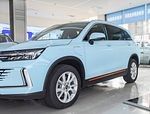 Skyworth 2024 HT-i II SUV Carro Elétrico e Híbrido Com Motor 1.5L 205km MAX Range Direção Esquerda Luz Interior Coluna escura