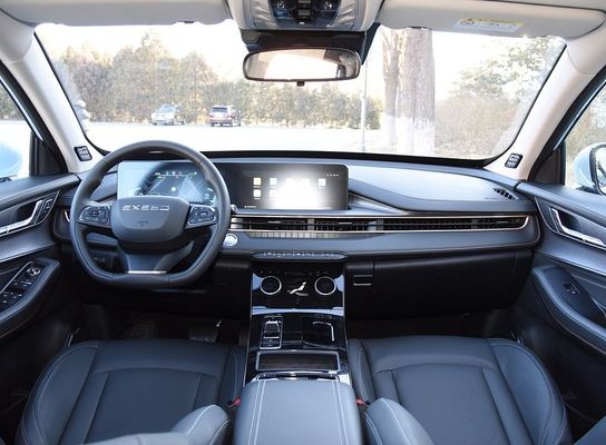 Carro híbrido EXCEED clássico 2023 no Chery EXCEED ET-i 1.5T 156hp L4+ 125 motor elétrico 180km/h velocidade máxima 0-100km/h em 7s