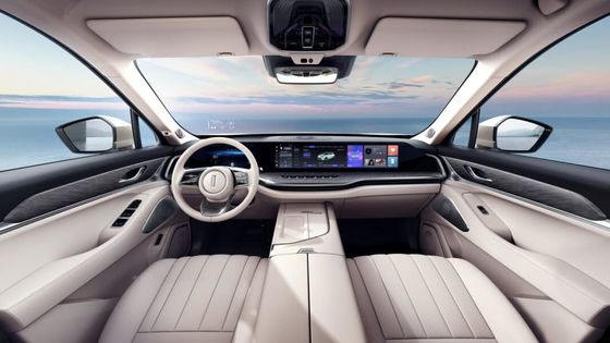 Great Wall Wey Lanshan DHT-PHEV Supper SUV grande 1.5T 154P.s L4 com 113kw/223N.m potência máxima9.8s 0-100km/h aceleração