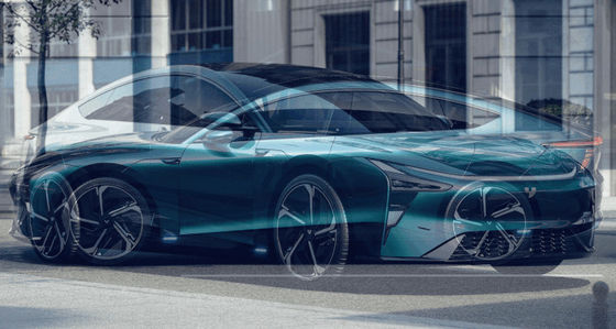 Robot autônomo 2024 Jiyue01 200kw Potência do motor 272 PS 550km CLTC alcance CAR ELÉTRICO PURO com velocidade máxima A 200km/h