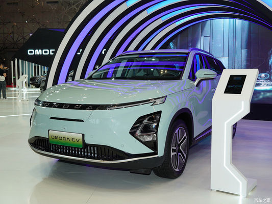 Boa venda com 172 km de velocidade máxima e 150kw de potência motor na Chery OMODA EV Pure Electric Car