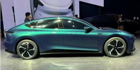 Pré-venda Geely&Baidu Joint Brand Jiyue07 veículo elétrico puro com 200kw/271P.s potência do motor 2WD transmissão 4 portas/5 assentos