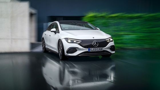 Novo SUV elétrico de 609km de longo alcance veículo elétrico Mercedes-Benz EQE 500 w350kw/408P.s potência do motor 5.1s aceleração 0-100km/h
