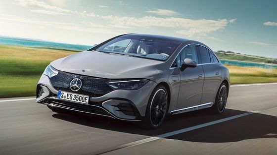 Novo SUV elétrico de 609km de longo alcance veículo elétrico Mercedes-Benz EQE 500 w350kw/408P.s potência do motor 5.1s aceleração 0-100km/h