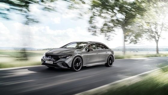 Novo SUV elétrico de 609km de longo alcance veículo elétrico Mercedes-Benz EQE 500 w350kw/408P.s potência do motor 5.1s aceleração 0-100km/h
