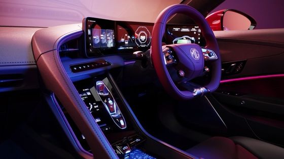 MG Cyberster Trophy Carro Esportivo Todo Elétrico Um Saudável 335 cv E 350lb Ft De Torque, 336 milhas de alcance Sob 77kwh Bateria