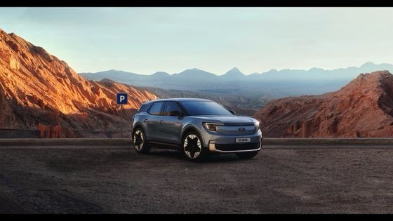 Pronto para ir Pure Electric Crossover Ford Explorer AWD com 532km WLTP 250kw/340P.s potência do motor e velocidade máxima 180km/h