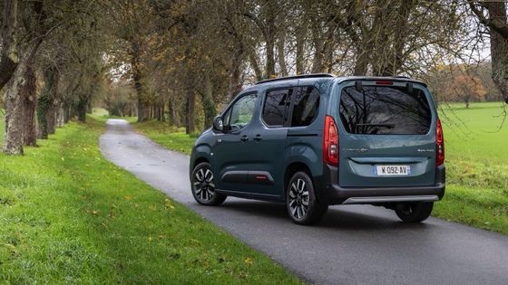NOVO CITROEN e-Berlingo Novo Veículo Elétrico 339km Faixa de 52kwh bateria com 100kw ((136P.s) Potência do motor & 132km/h velocidade máxima
