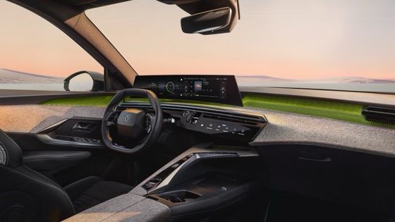 Pré-venda 2024 Peugeot E-5008 SUV 500km alcance superior 326 cavalos de potência (240 kW) Dual motor AWD Veículo elétrico puro