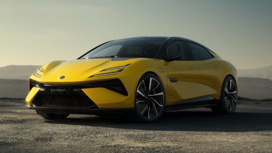 Lotus Emeya Packs A New Age EV Tech da empresa em uma carroceria GT de quatro portas com 650km de alcance 250km/h velocidade máxima e 450kw de potência