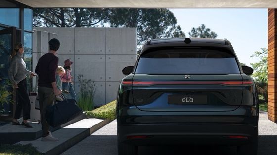 Veículos de Nova Energia 2024 Nio EL8 Weilai Veículos Elétricos 75kwh bateria 480kw ((653Ps) potência do motor 390km WLTP alcance e carro