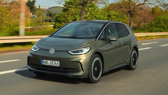 Automóvel elétrico clássico e mais recente Volkswagen ID 3 PRO WLTP 434km RANGE 150kw ((204P.s) Potência do motor7,6sec Aceleração 0-100km/h