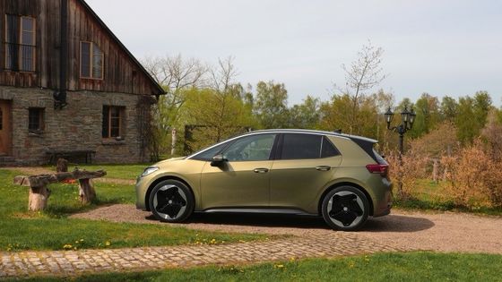 Automóvel elétrico clássico e mais recente Volkswagen ID 3 PRO WLTP 434km RANGE 150kw ((204P.s) Potência do motor7,6sec Aceleração 0-100km/h