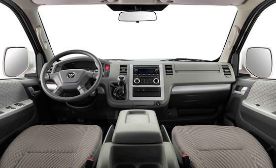 2 lugares 5.34m Pure Electric Long Axle Flat Top Truck Fechado 41.86kwh Bateria 227km alcance