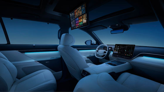 2024 NOVEST Veículo Elétrico Dongfeng Eπ 008 EV EREV 210km CLTC 5 portas 6 lugares SUV 200KW Potência do motor