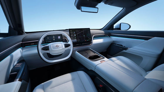 2024 NOVEST Veículo Elétrico Dongfeng Eπ 008 EV EREV 210km CLTC 5 portas 6 lugares SUV 200KW Potência do motor