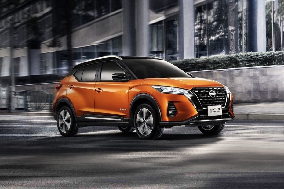 E-poder 2023 de Nissan Kicks cores 5 de um cruzamento 8 de Seater disponíveis, kickover Niro, guarda florestal, Vitara e Kadjar.,