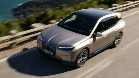 Veículos de alta velocidade AWD dos carros 200km/h SUV EV da longa distância Xdrive40 EV de BMW IX
