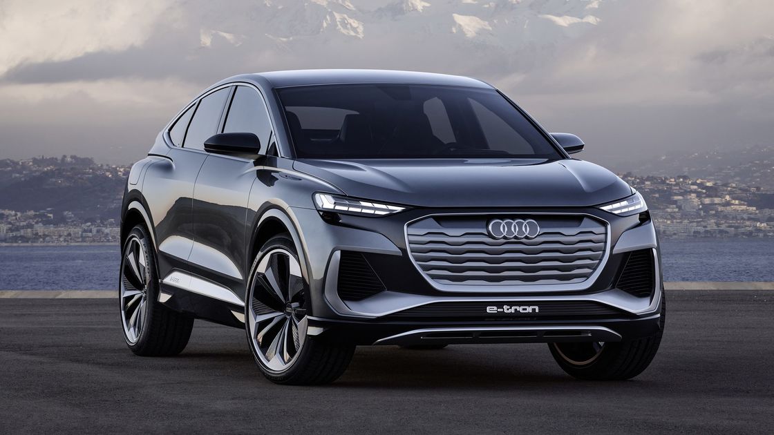 carro elétrico da grande porta de Audi Q4 E-Tron 5 Seat 5 dos veículos elétricos 160km/h
