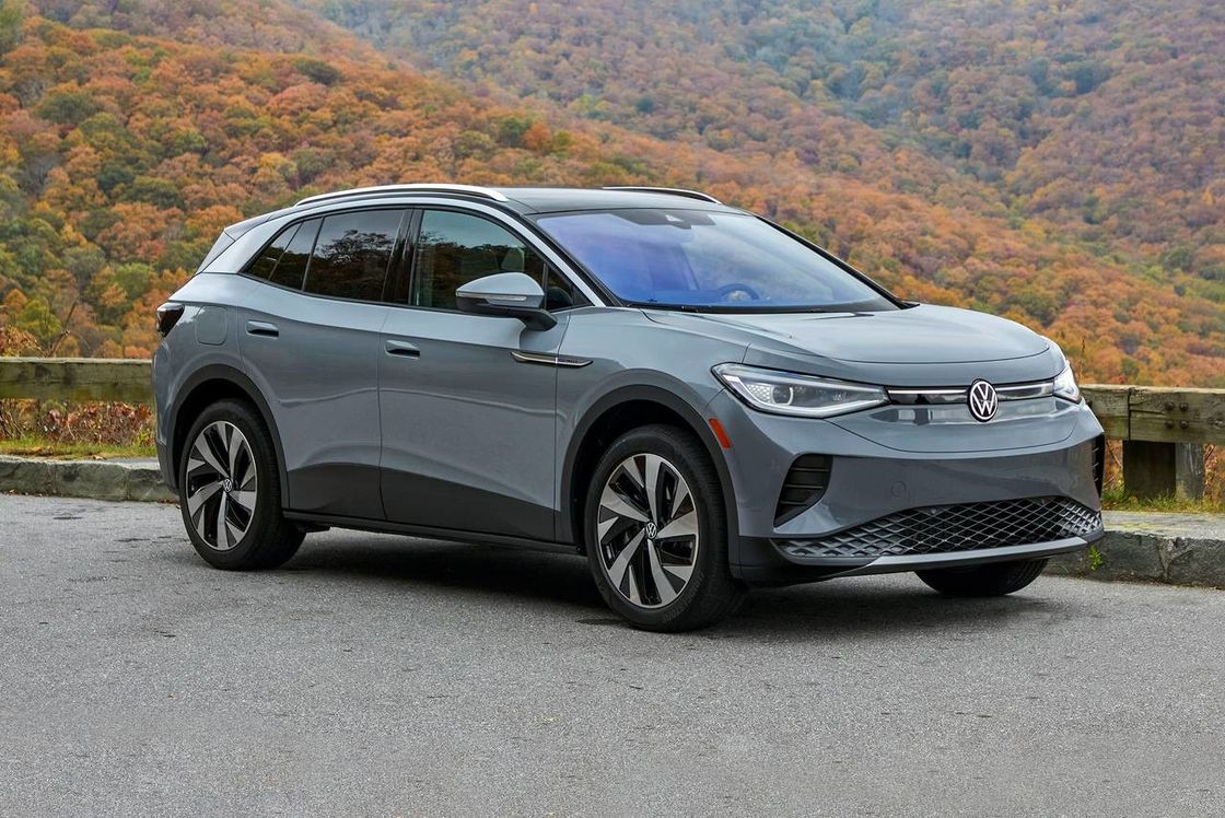 Os carros elétricos 160km/H da movimentação da roda da identificação 4X 4 da VW comprimem o torque luxuoso de EV SUV 310NM