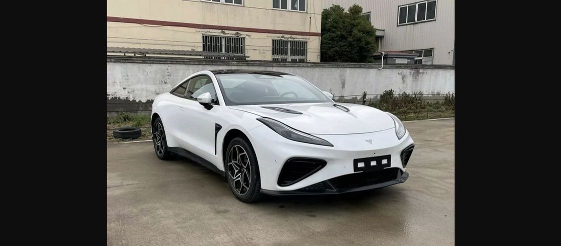 64Veículos com bateria de.27kwh @ NEZHA GT 560km alcance Economia de energia 2 portas 4 assentos Hardtop Sports Car