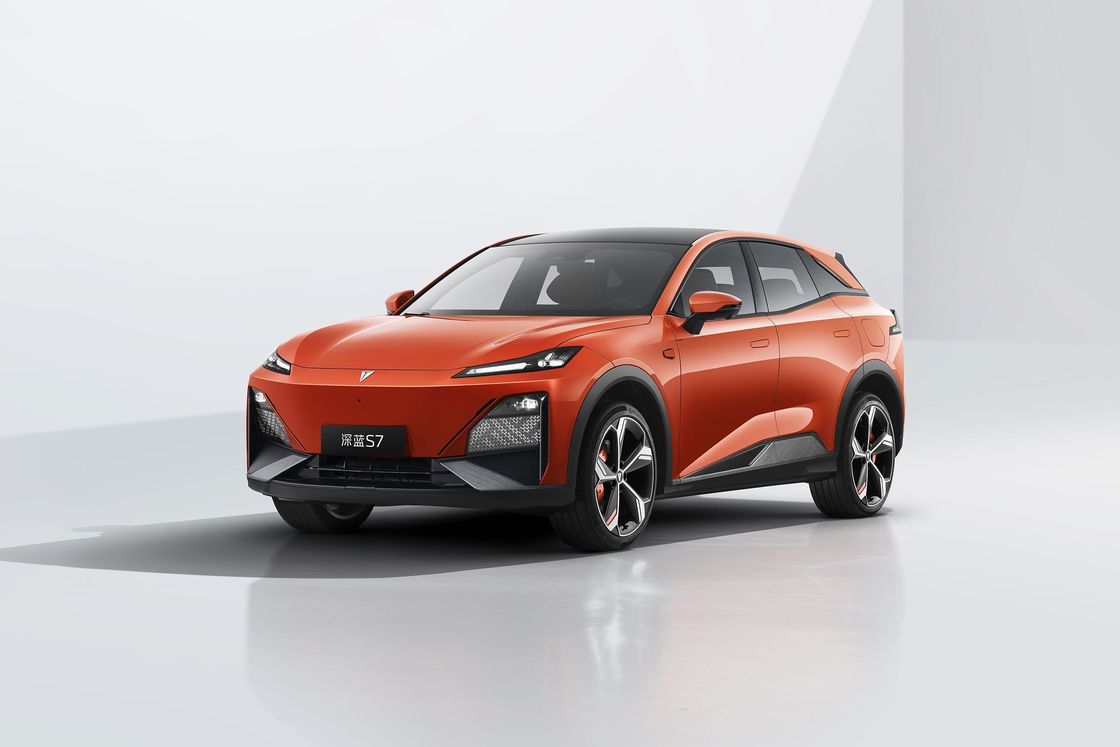 Deepal S7 2023 Uma mistura de desportividade Carros elétricos puros E eficiência de alcance 520KM