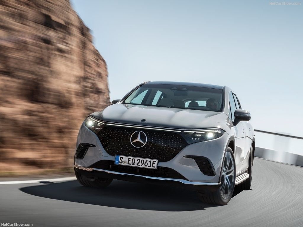 Mais quente nova energia Mercedes-Benz 2023 EQS 5 lugares SUV 813KM por atacado Mercedes EV elétrico ca