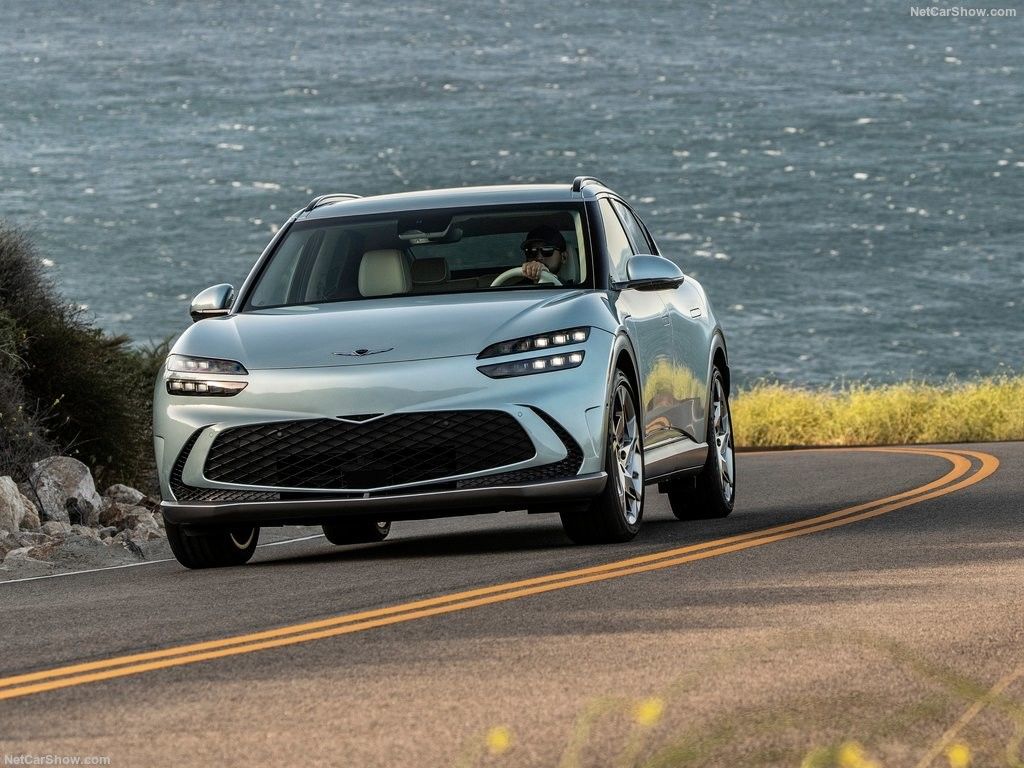 Genesis GV60 Upmarket All Electric Family Car com bateria de 76,4kwh 350Nm Of Torque Modelo Boost & Drift