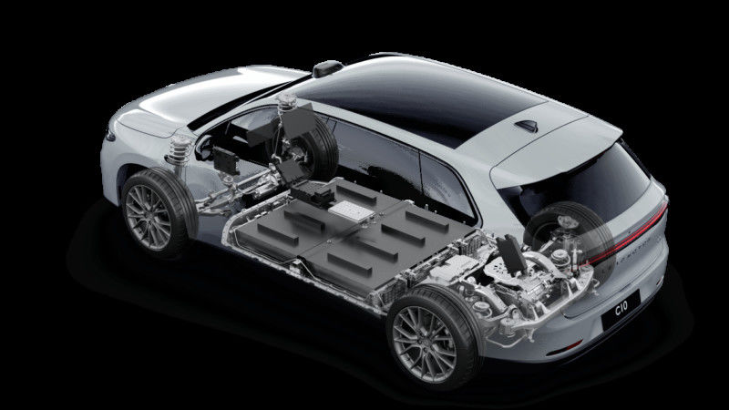 Pré-venda O primeiro SUV global da Leapmotor 530 Km de alcance Leapmotor C10 2024 Veículo de Nova Energia