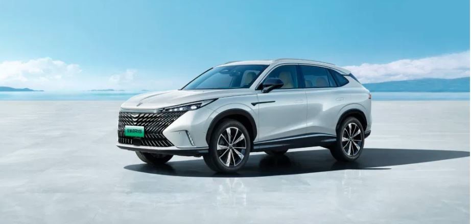 2023 Carro elétrico mais vendido da China de 5 portas e 5 assentos com 500 km de autonomia Roewe ERX 5 SUV Carro híbrido @ velocidade máxima 200 km/h