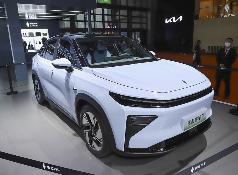 2024 Livan 7 Geely Ruilan 7 EV Carro LHD em estoque bateria 450km EV carros veículos de nova energia carro elétrico puro