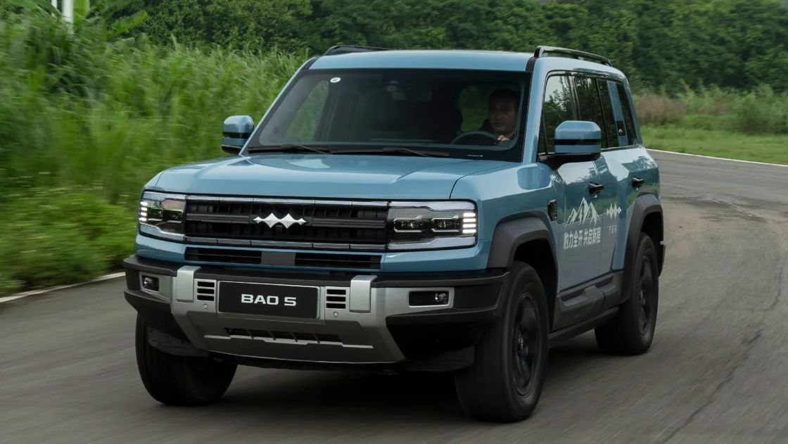 Mais recente lançado BYD Leopard FANGCHENGBAO 5 2024 PHEV Carro Elétrico 4.8s 0-100km/h Aceleração 125km CLTC NEW EV CAR